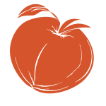 la pêche de melba communication, symbole de l'entreprise