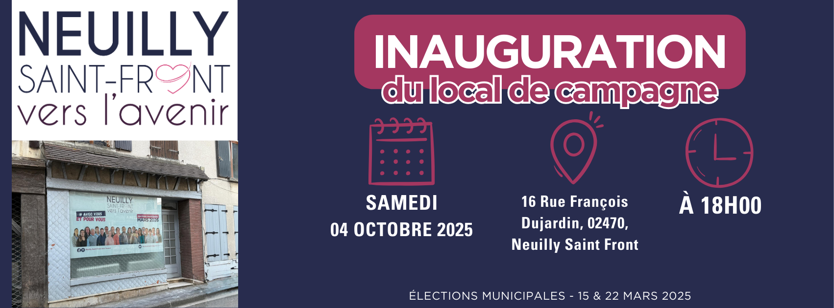 Bannière événement Facebook