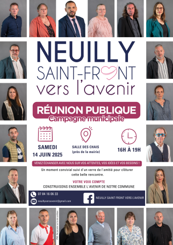 Tract de campagne réalisé par Melba Communication